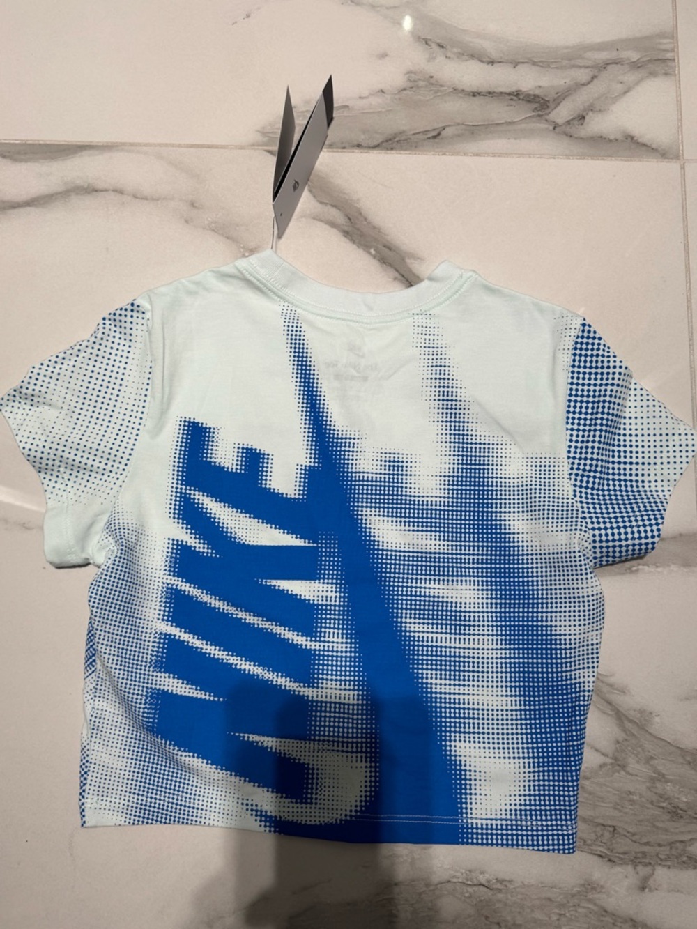 Nike Light Blue & Royal Blue Logo Tee - Picture 4 of 4